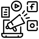 social media marketing Icon